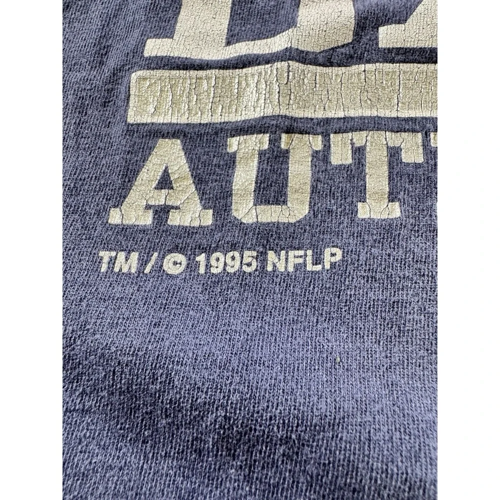 Vintage 1995 Dallas Cowboys‎ T-Shirt Mens XL Russell Athletic NFL Pro Line USA